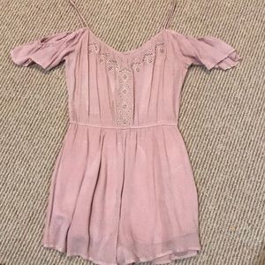 Pink romper size XS
